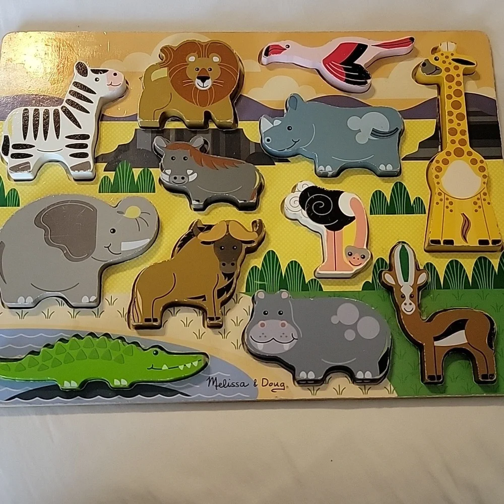 Melissa & Doug colorful safari