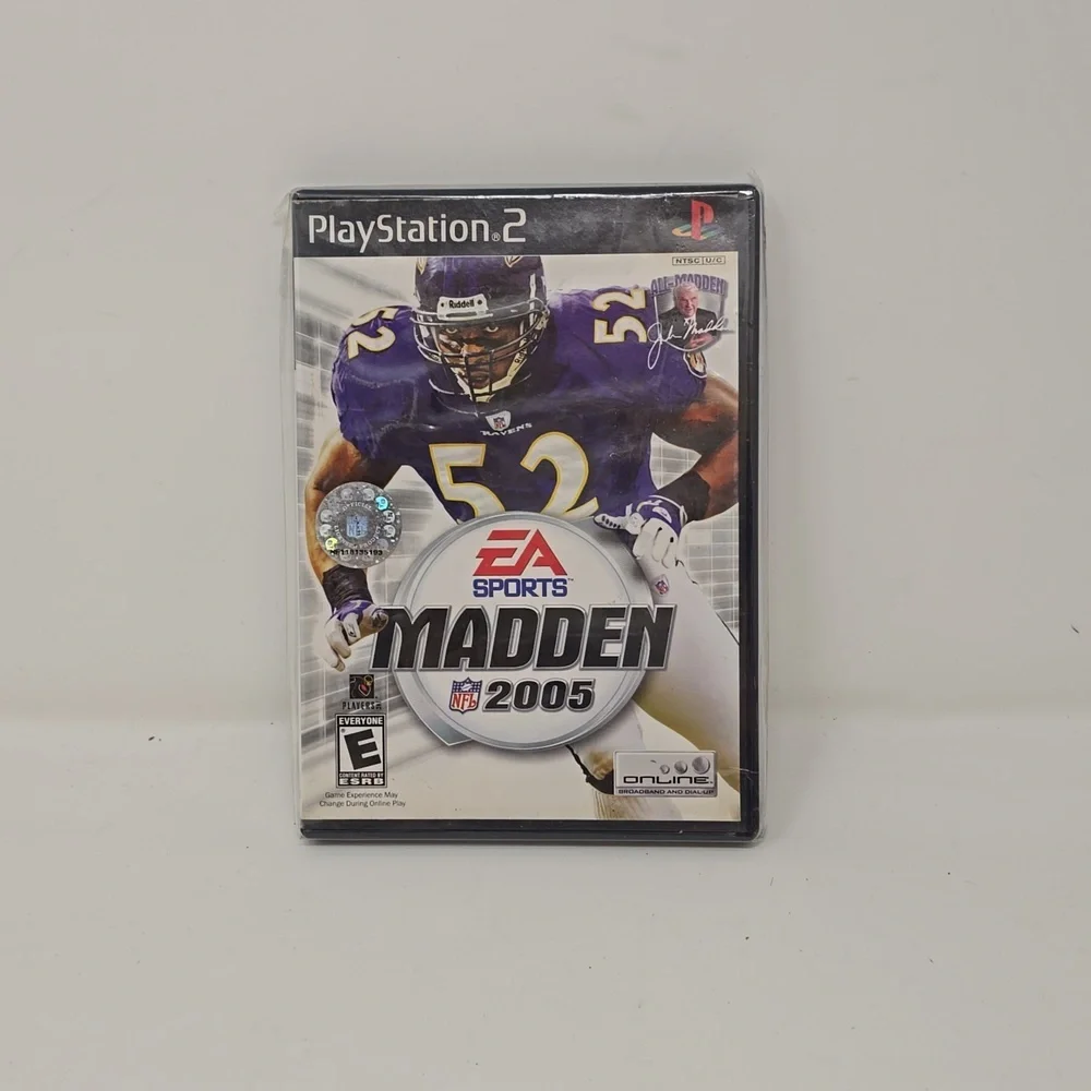 PS2 PlayStation 2 Madden NFL 2005 Complete ntsc video game football used‎