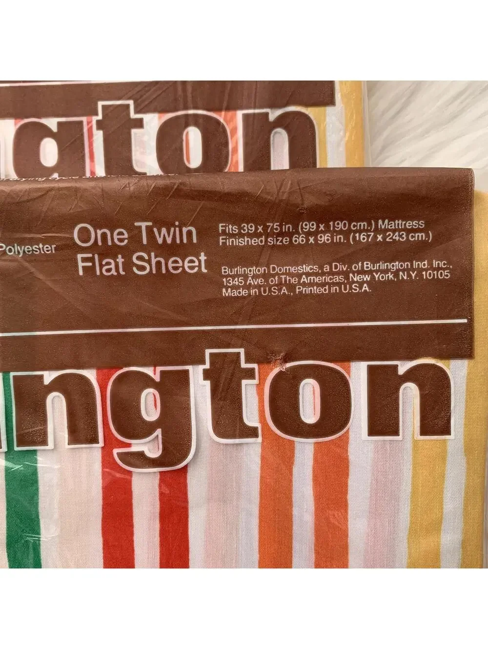 N/A polyester cotton