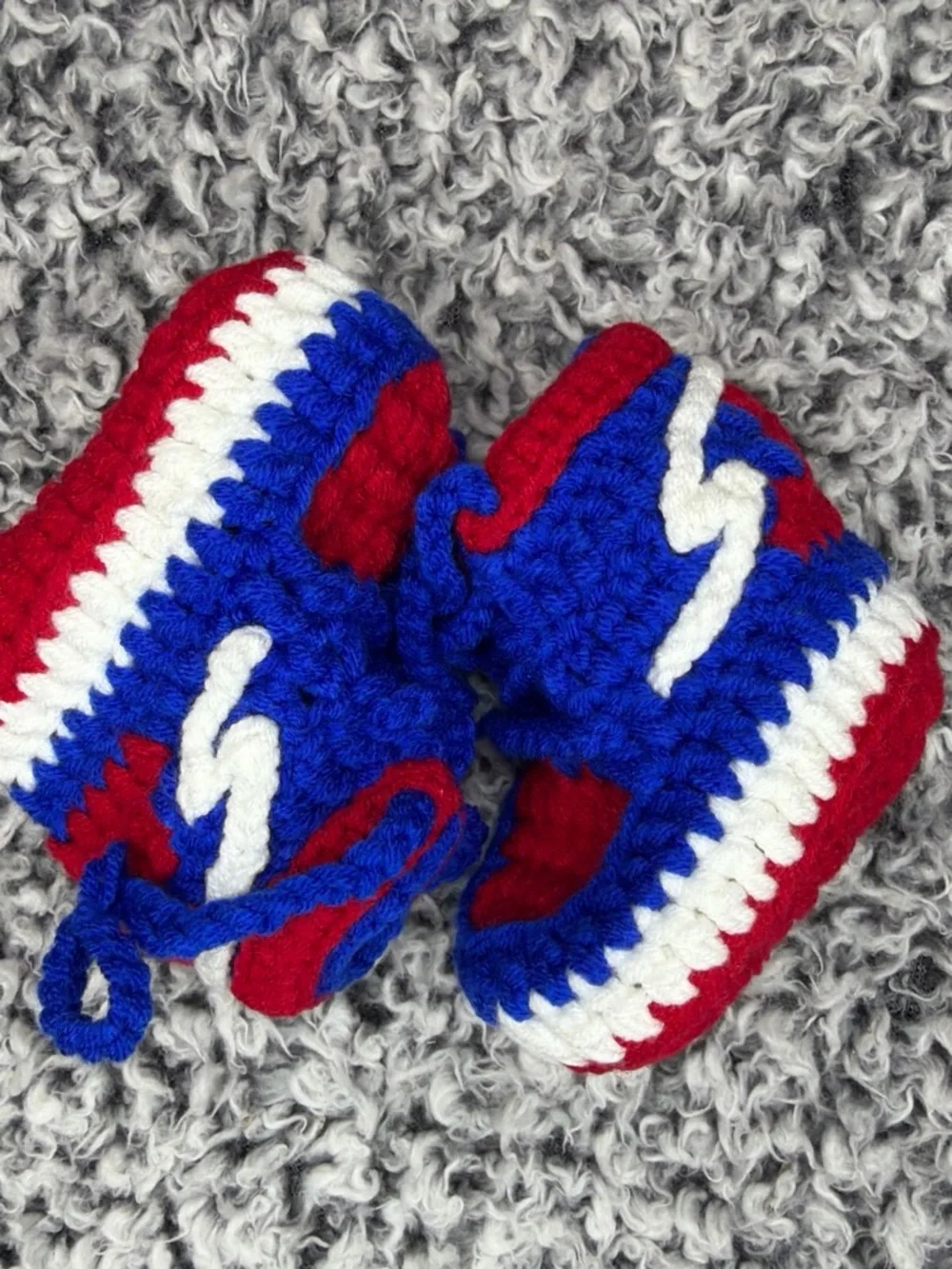 Handmade knit heads