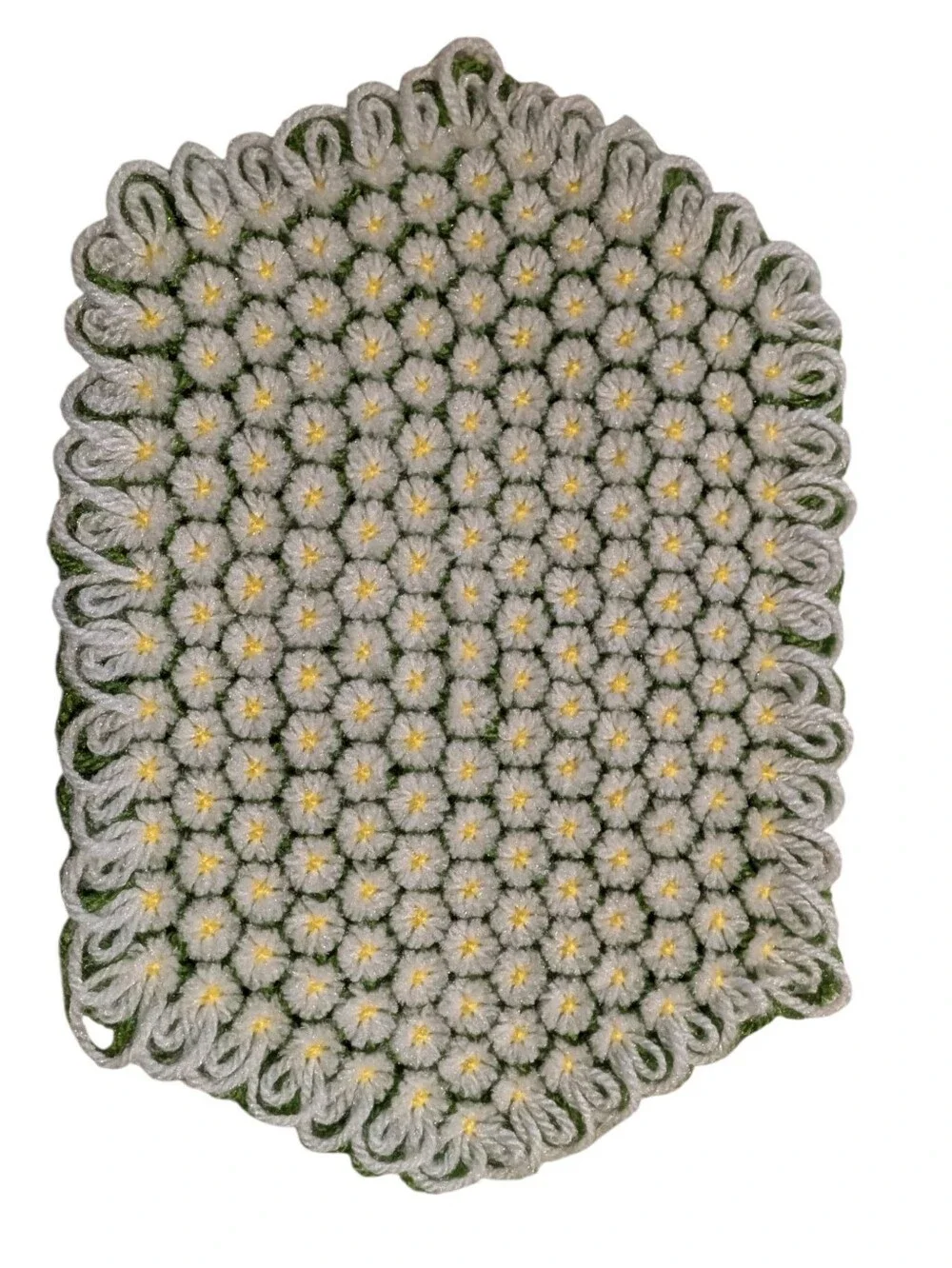 Vintage crochet daisy