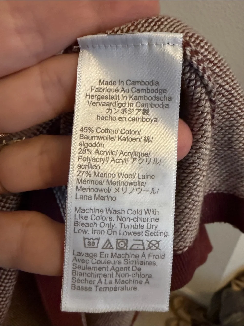 J. Crew crew merino