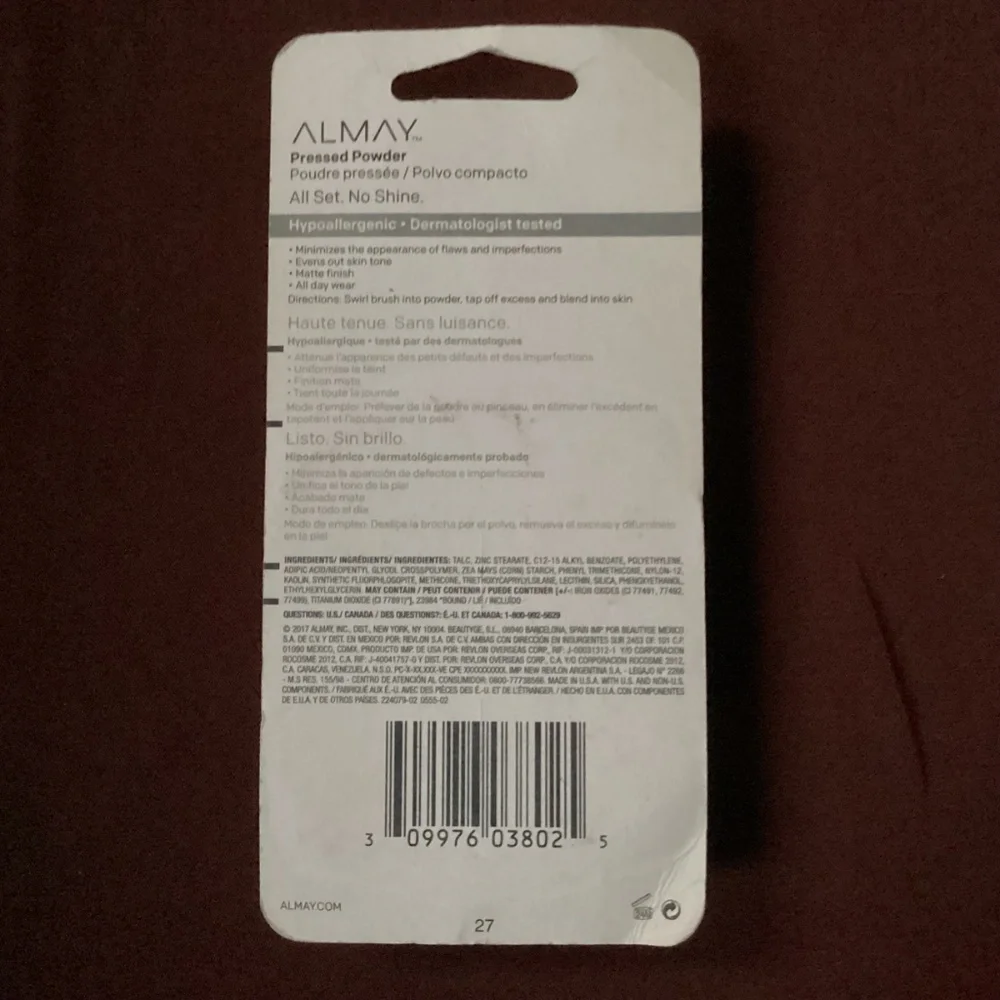 Almay pressed powder