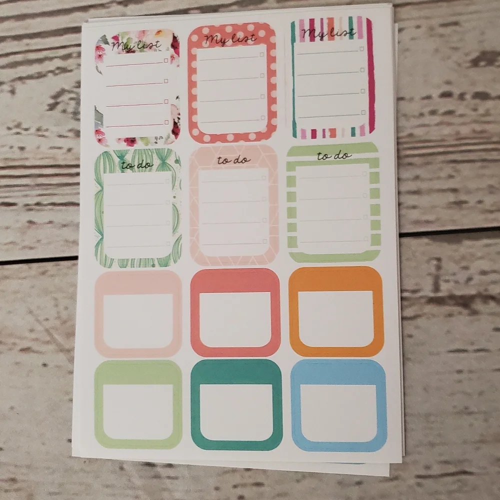 N/A planner stickers