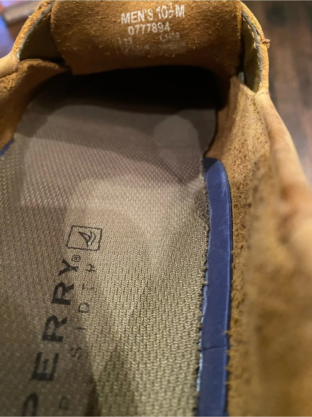 Sperry timeless leather
