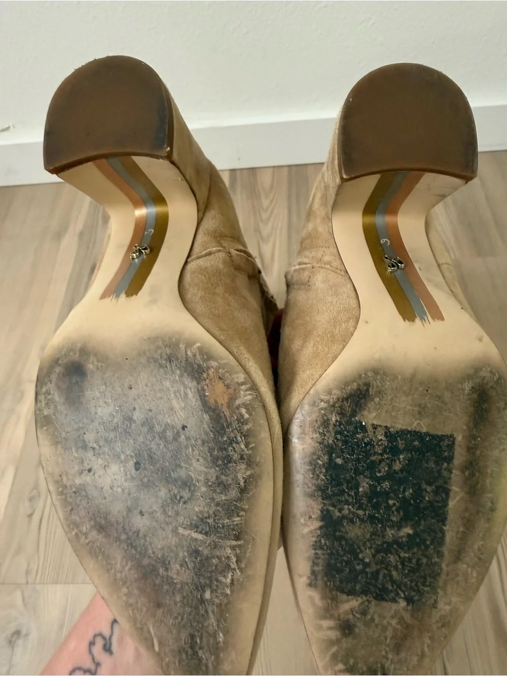 Sam Edelman tall over