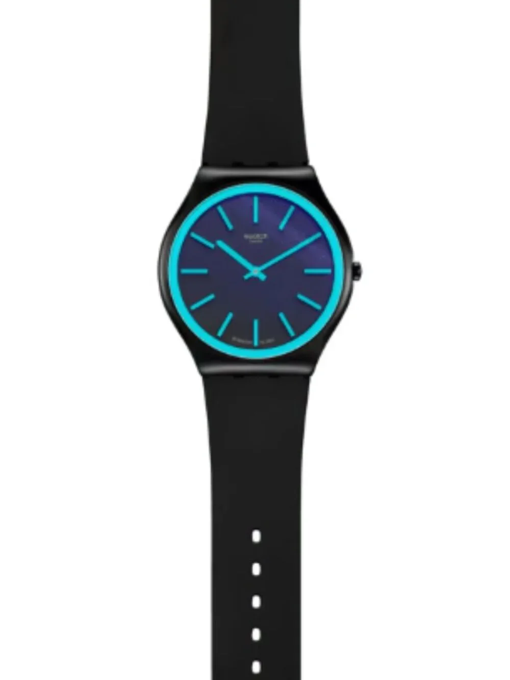 Swatch watch obsidian