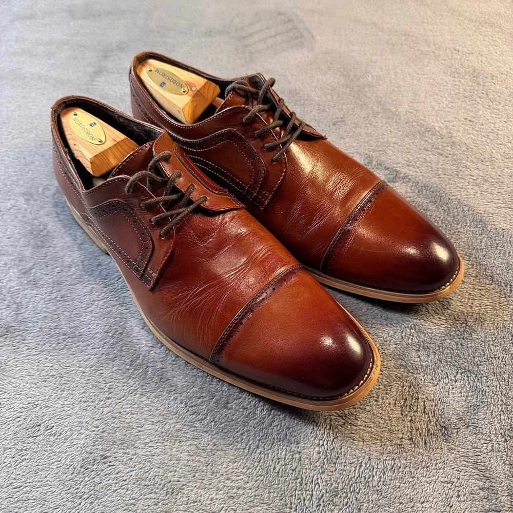 Stacy Adams sharp brown