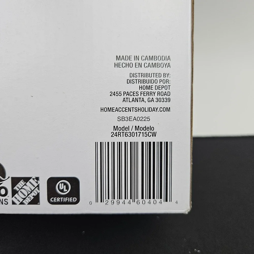 Home Accents Holiday 150 Cool White Mini LED Net Lights‎ Steady Lit 4ft x 6ft