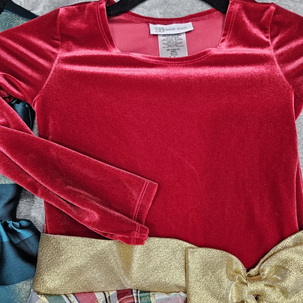 5t Holidays Dresses Bundle. Both Like New