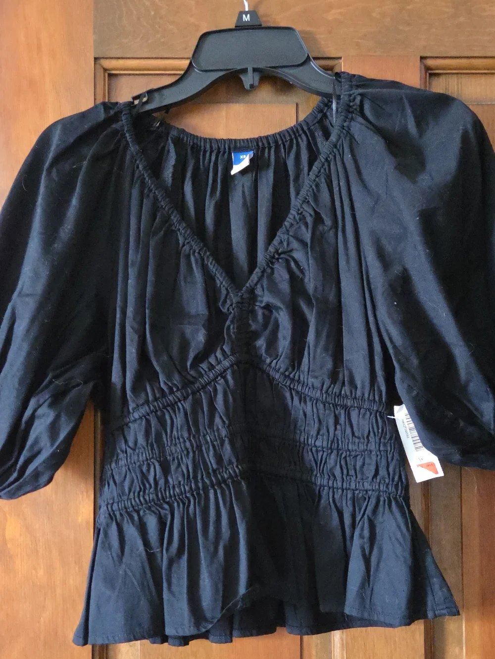 Old Navy black puff