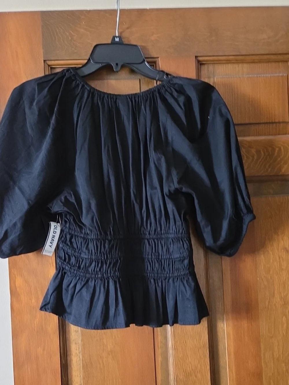 Old Navy black puff