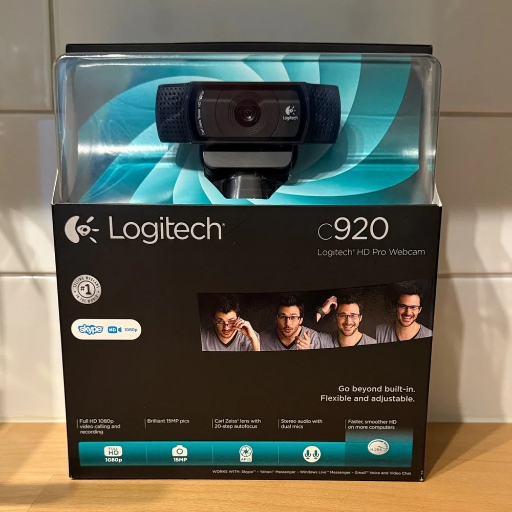 Logitech HD Pro Webcam C920 |‎ Brand New