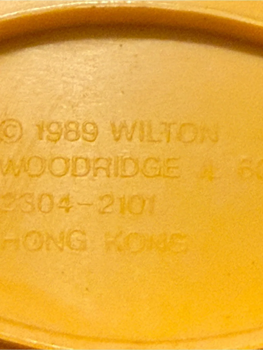 Wilton this lot
