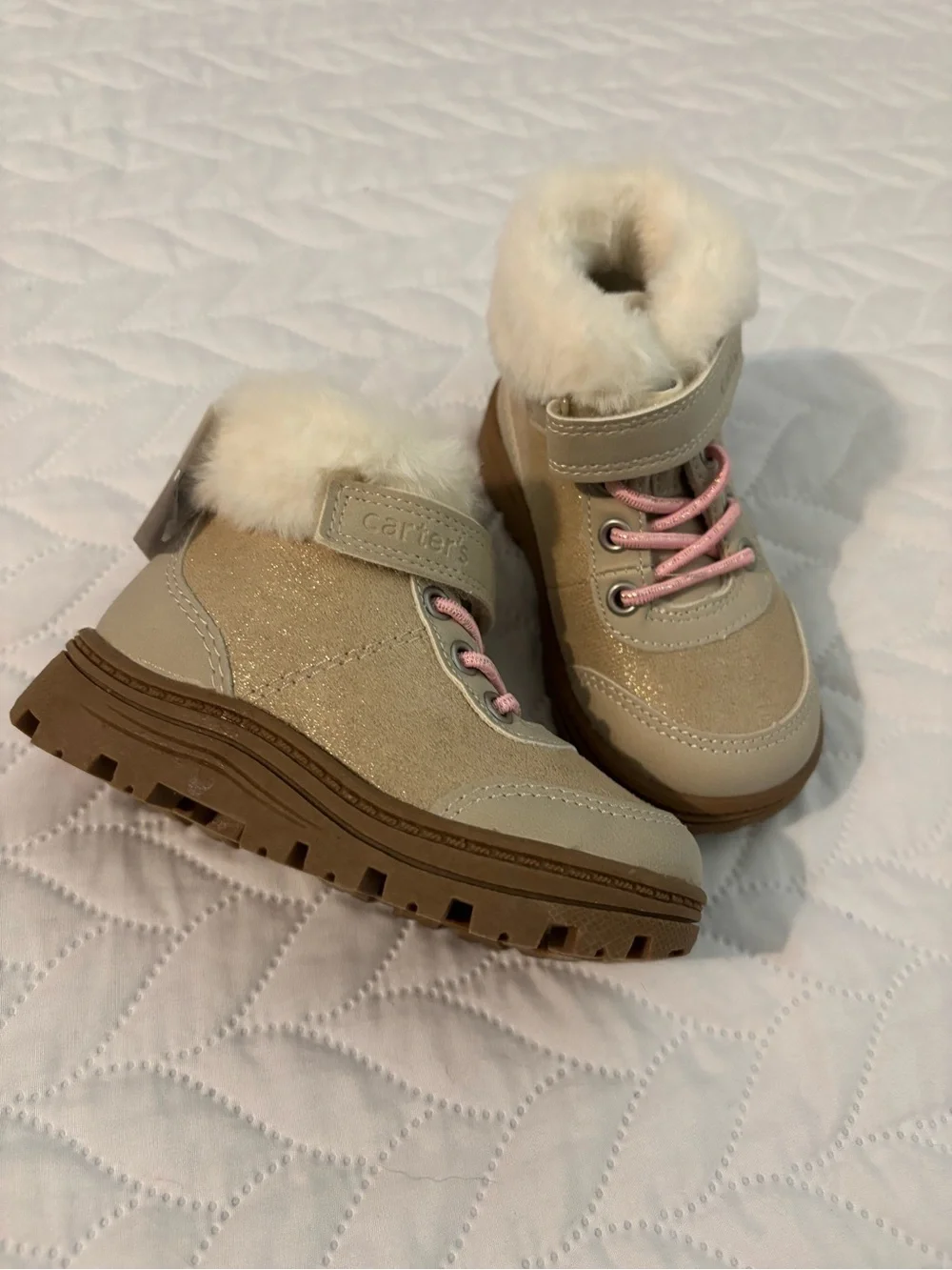 Carters warmth loop beige