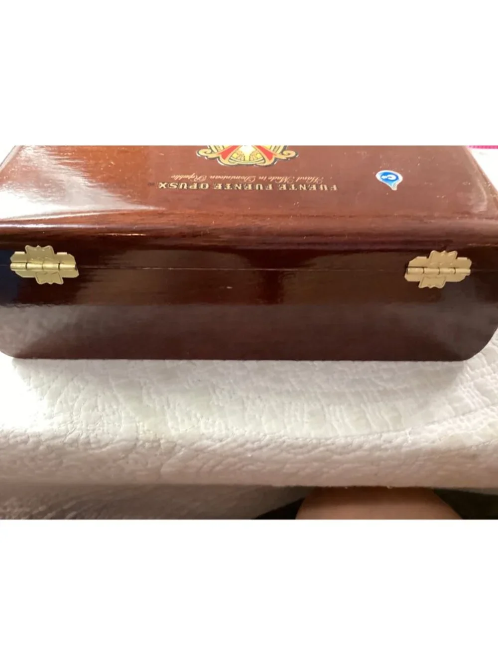 Fuente Fuente OpusX Chateau De La Fuente Perfection No. 2 Wooden Cigar Box 1992