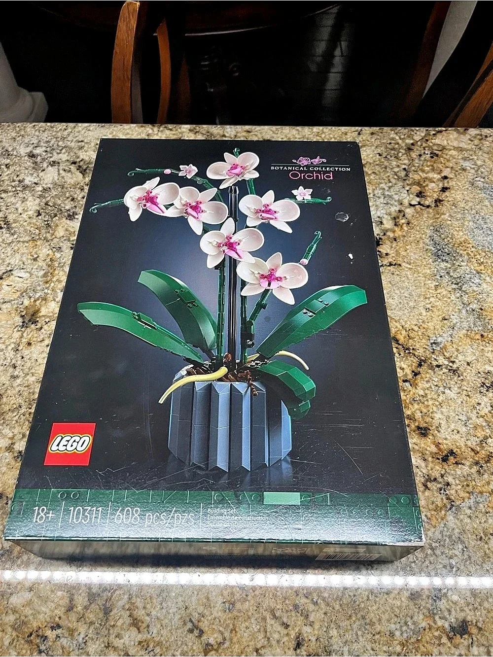Lego orchid building