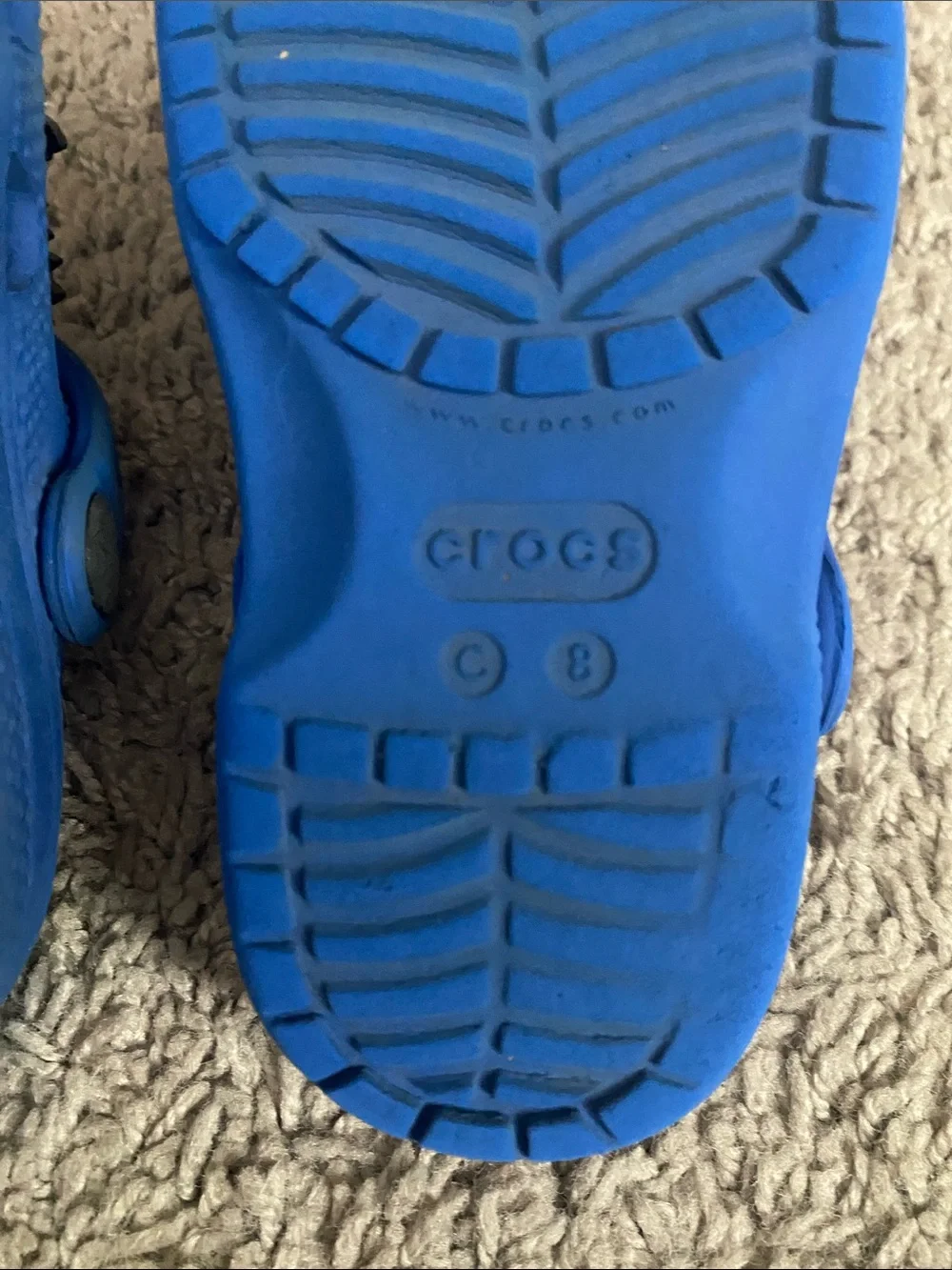 CROCS bright blue