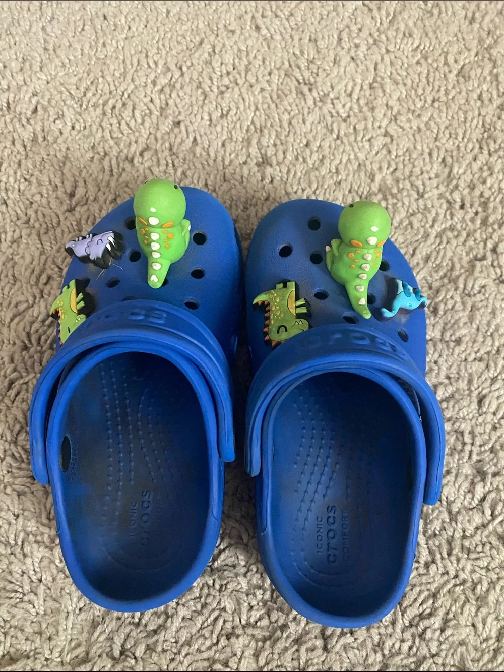 CROCS bright blue