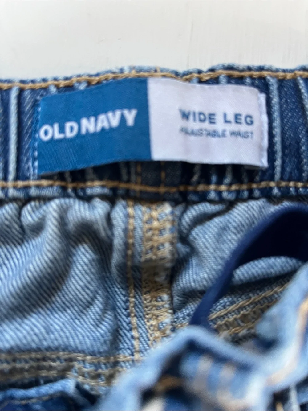 Old Navy denim wide