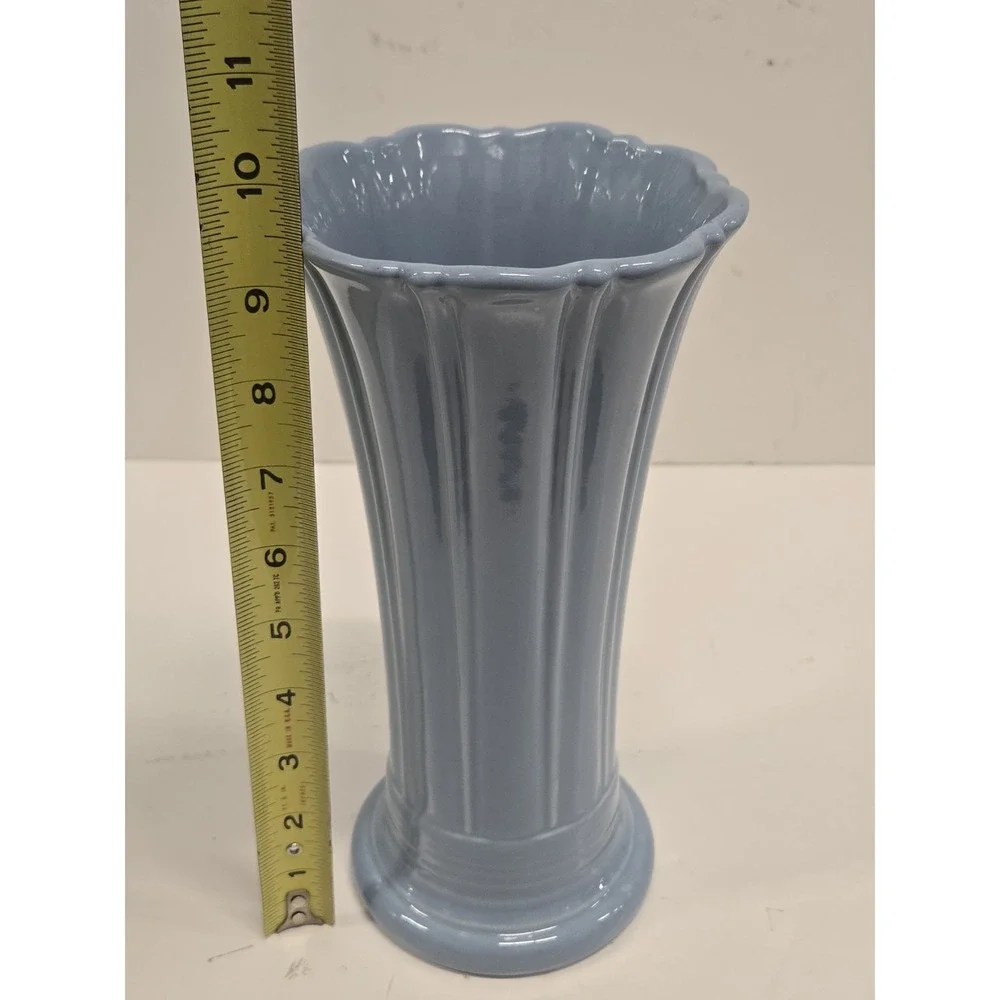 VASE blue HOMER LAUGHLIN FIESTA