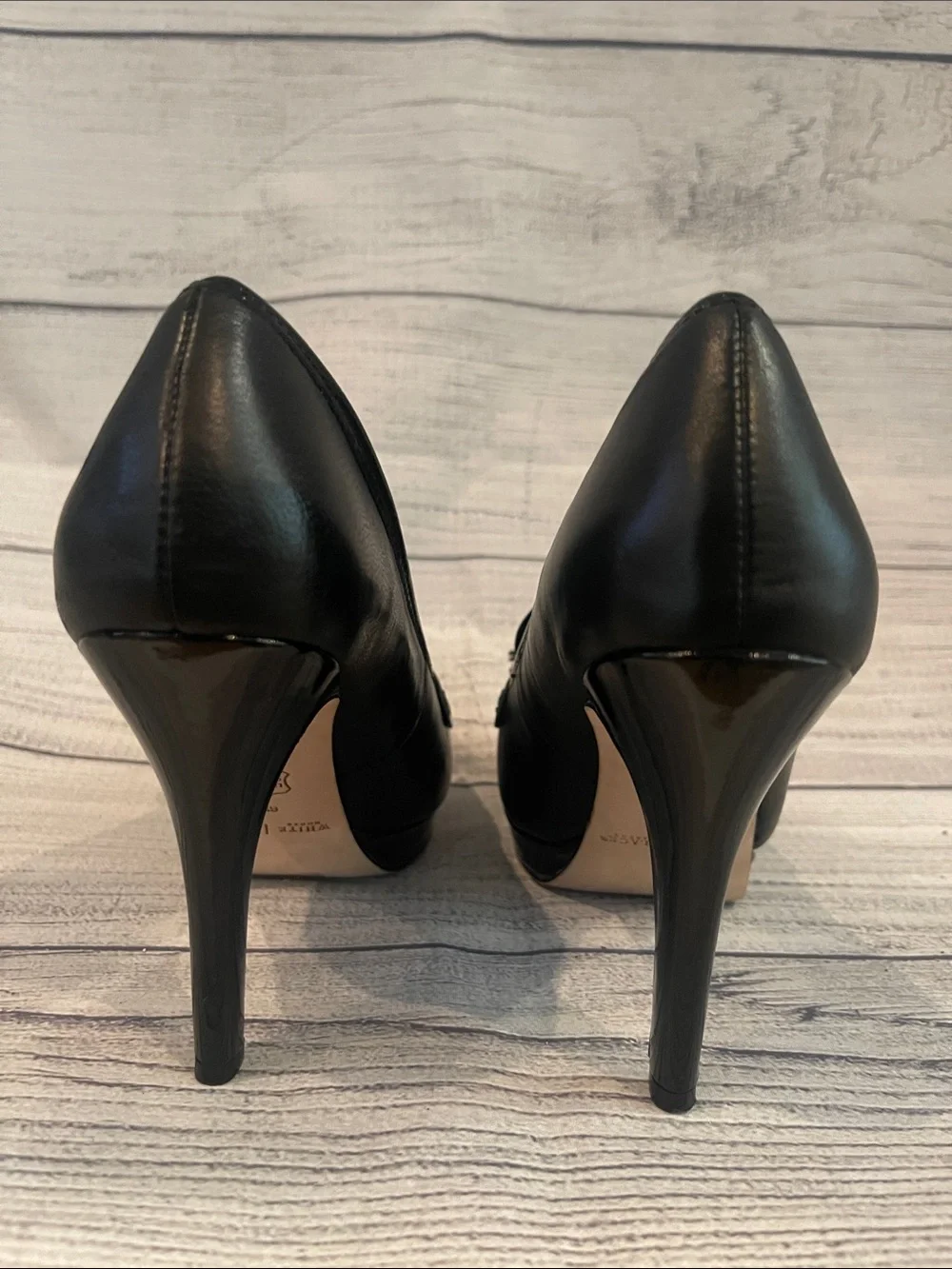 White House Black Market chic platform