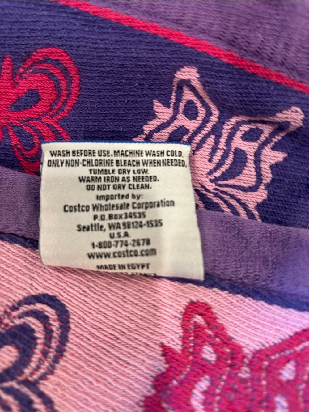 Kirkland Signature vibrant purple