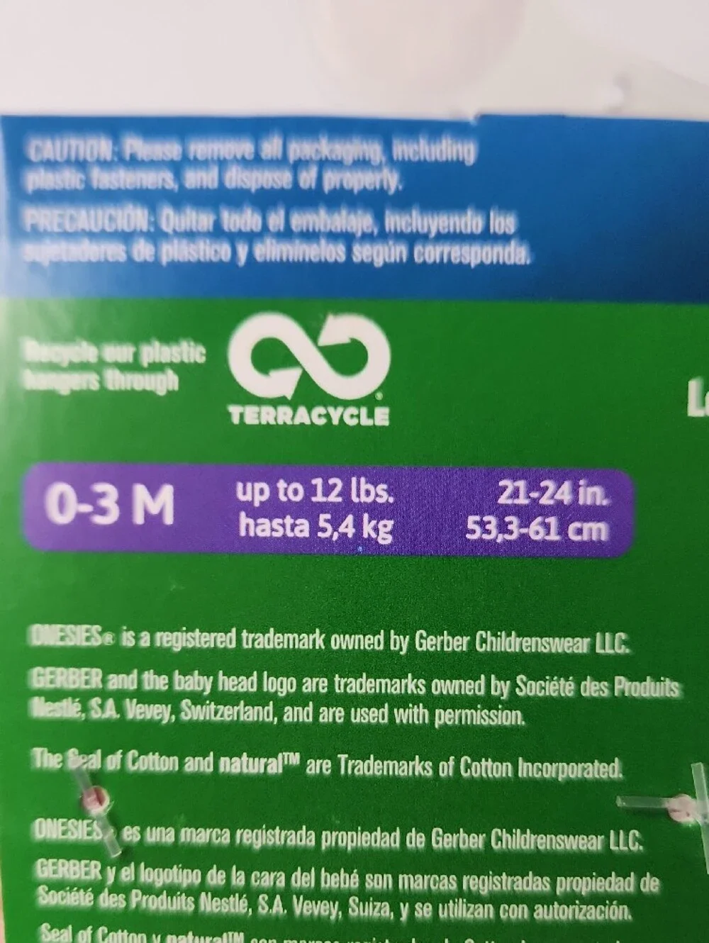 Gerber soft cotton