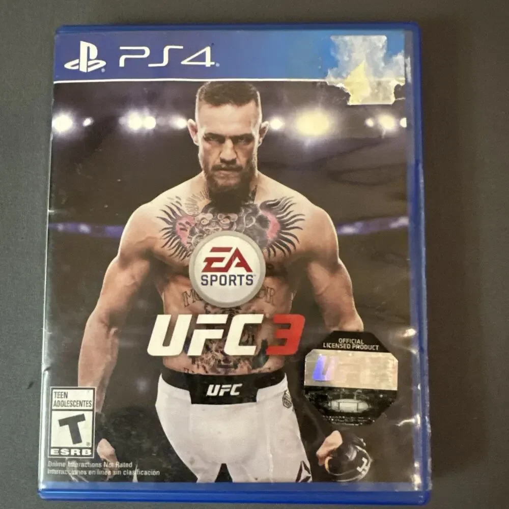 UFC 3 for Playstation 4 Free Shipping PS4