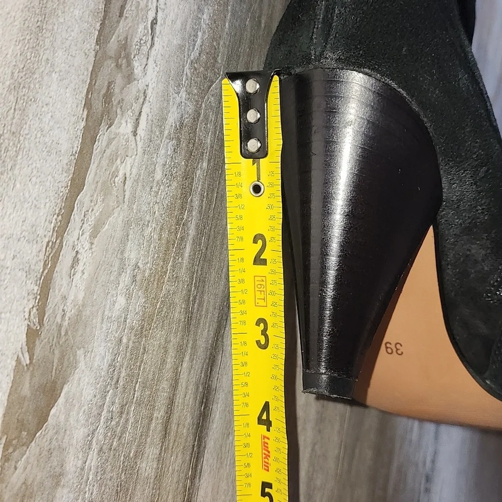 Steve Madden black suede