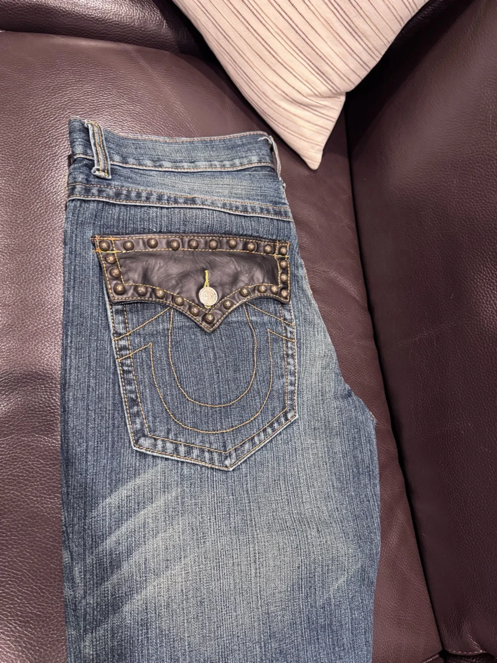 True Religion Men’s “Bobby Super T” Jeans 38