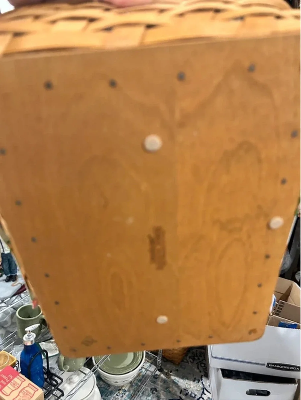 Longaberger hardwood bottom