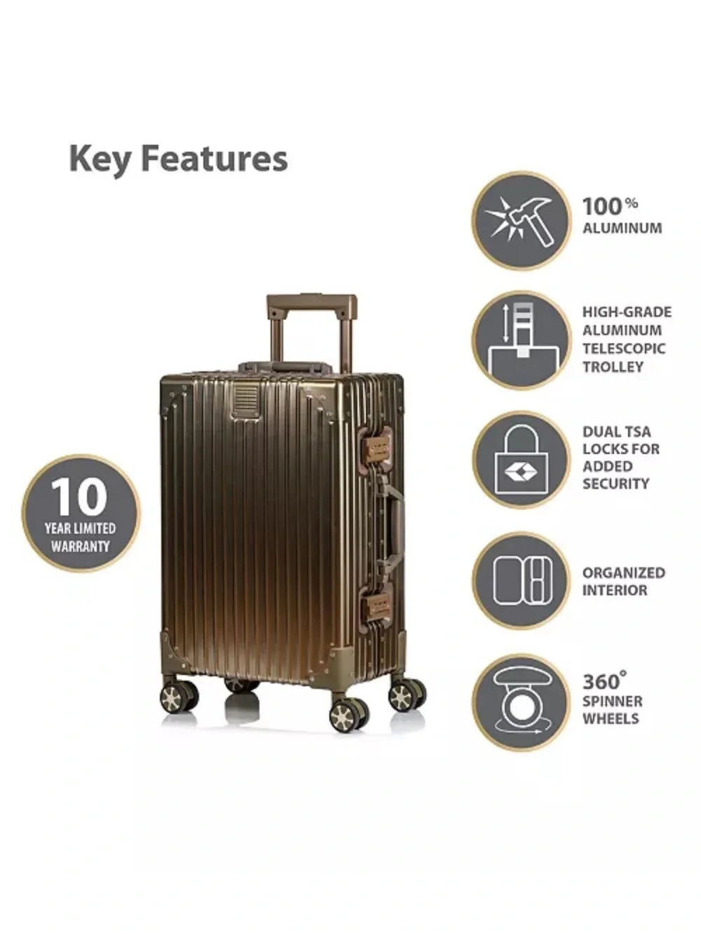 Champs case limited trolley