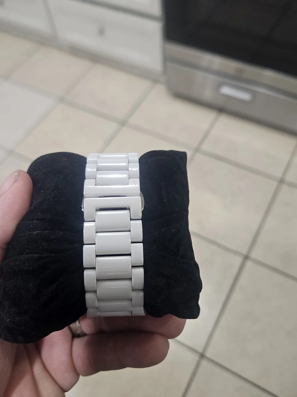 Nixon white ceramic