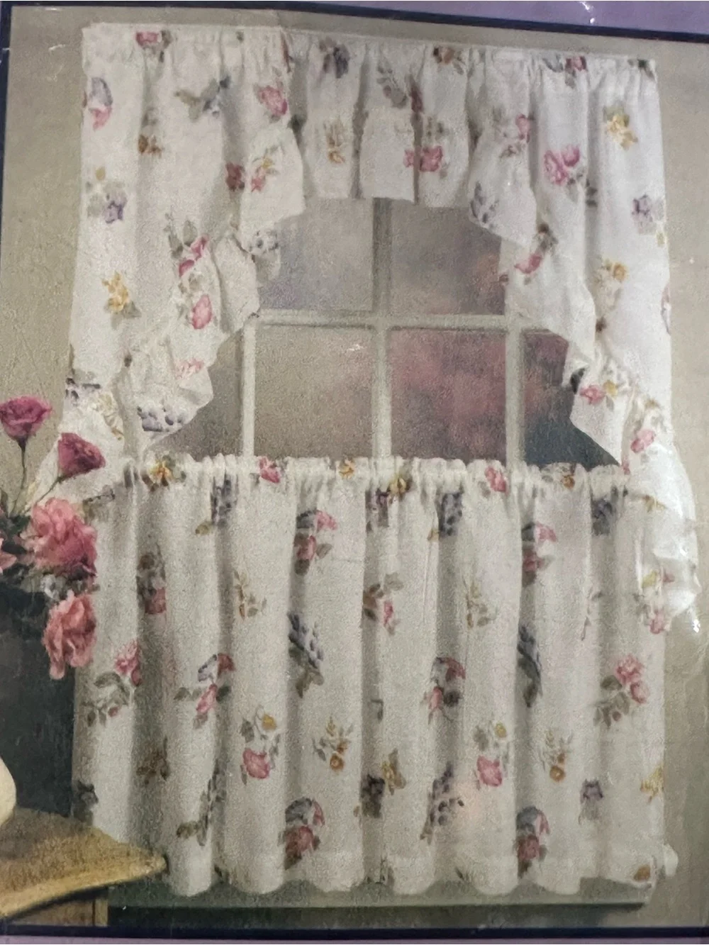 Home Essentials plum floral