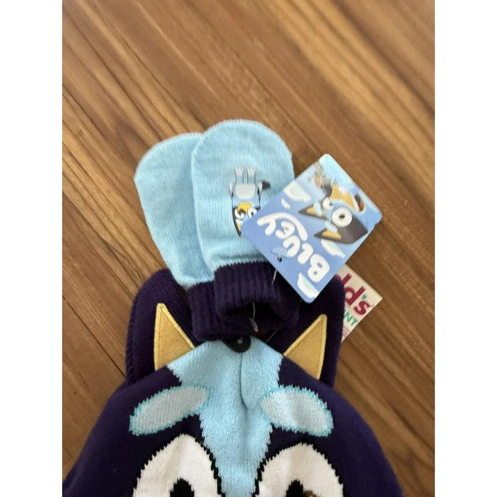 Bluey earflap beanie
