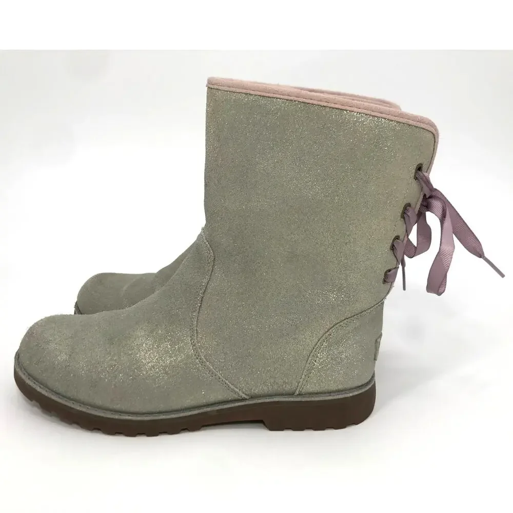 UGG girls silver