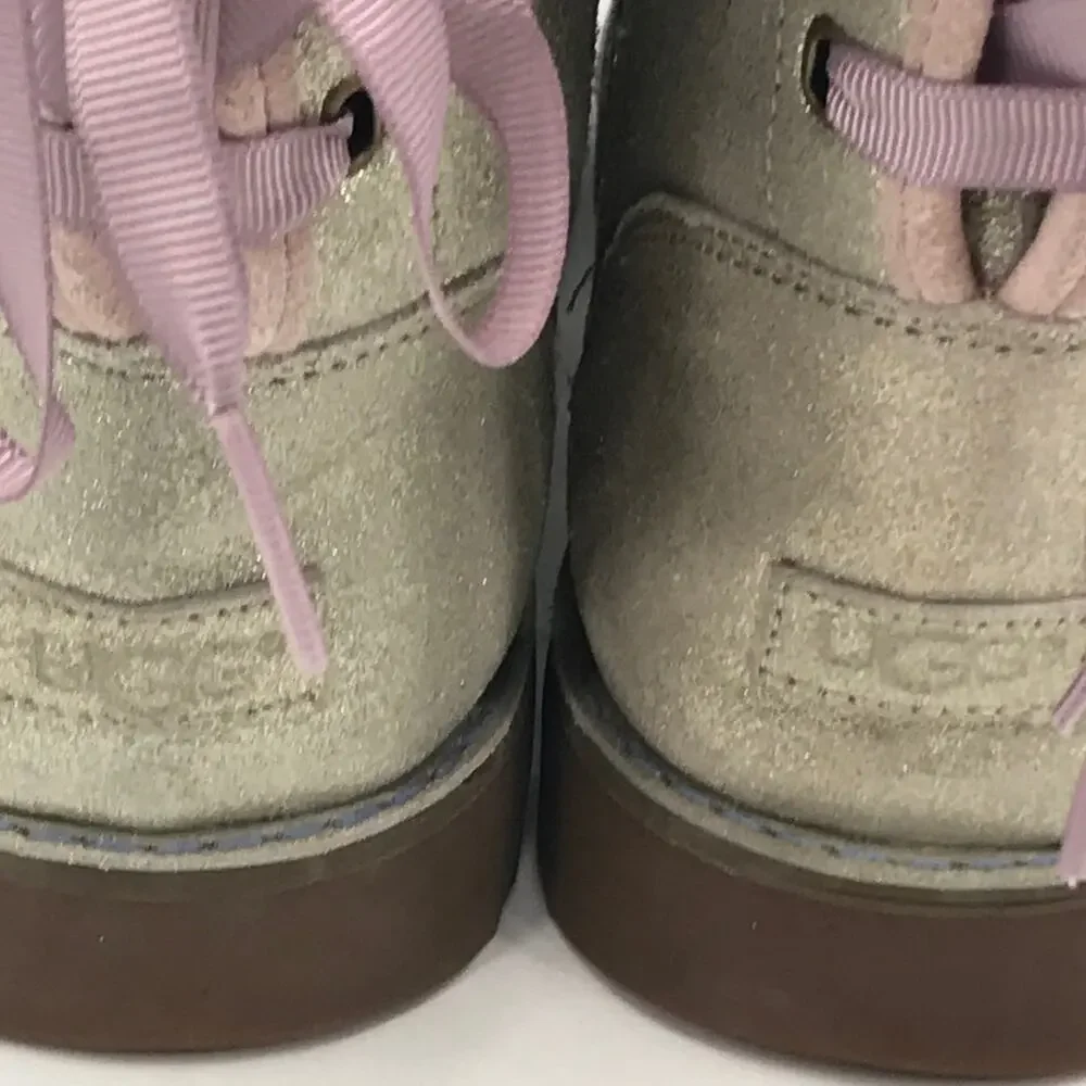 UGG girls silver