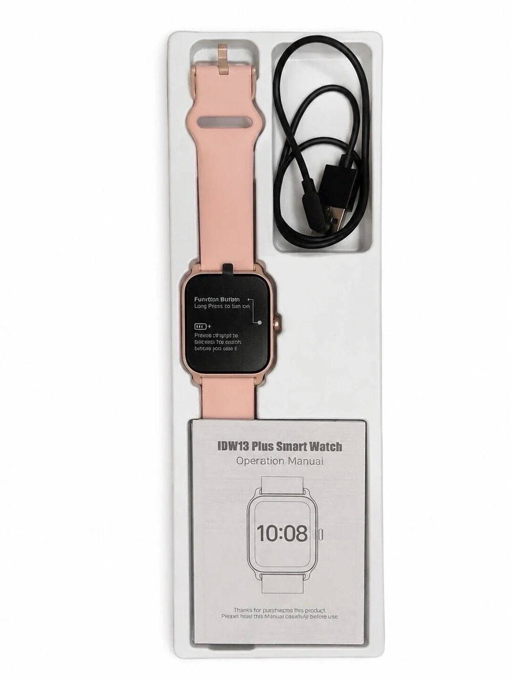 IDW13 Smart Watch Plus - Answer/Dial Call & Alexa Built-in, 1.8