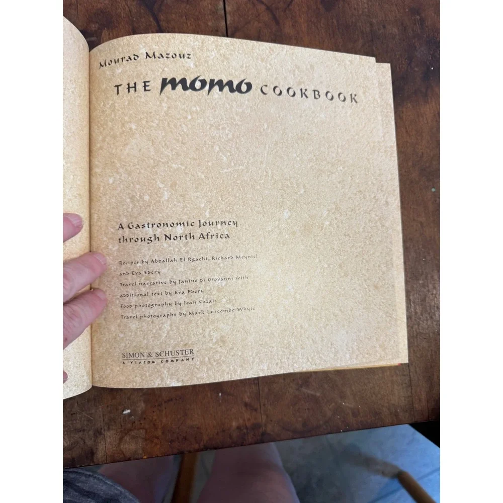 Simon & Schuster momo cookbook