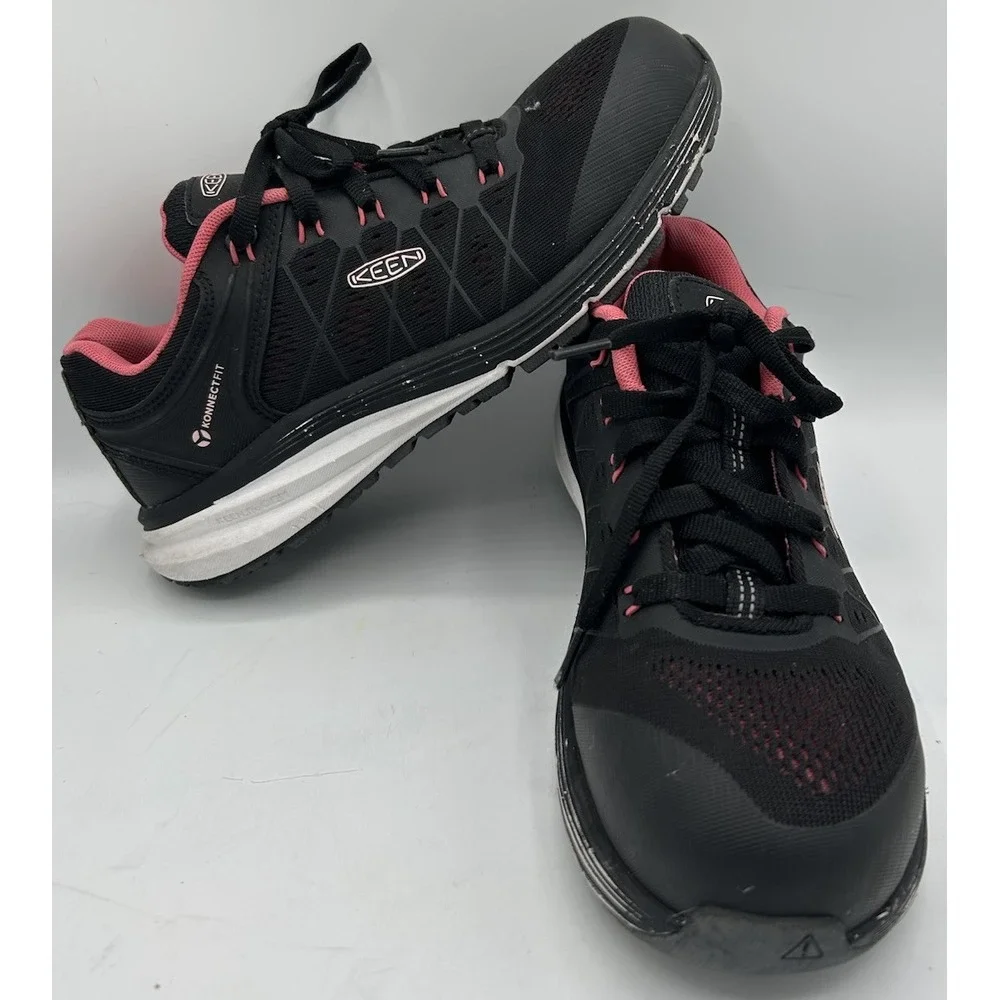 Keen Utility Safety Steel Toe Work Shoes F2413-18‎ Black Men's Size 8