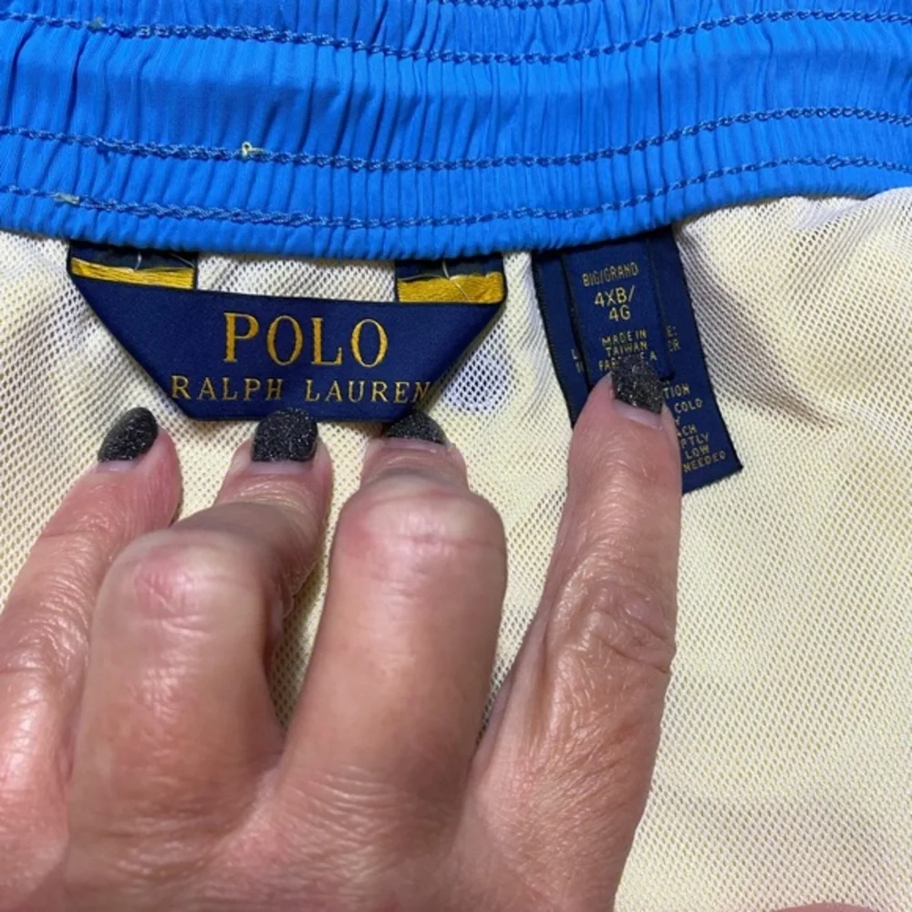 Polo Ralph Lauren interior mesh yellow