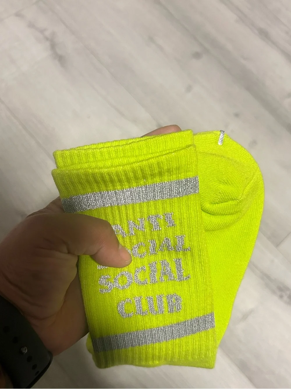 Anti Social Social Club bold neon