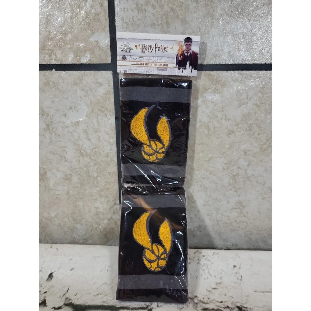 Harry Potter Golden‎ Snitch Wristbands Wizarding World NEW
