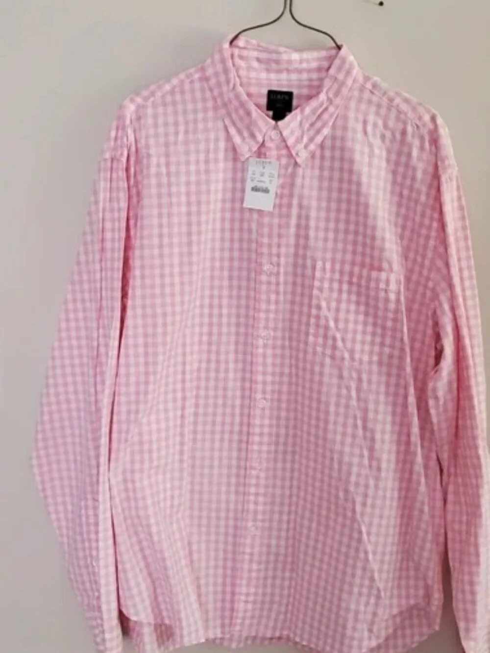 J. Crew gingham check