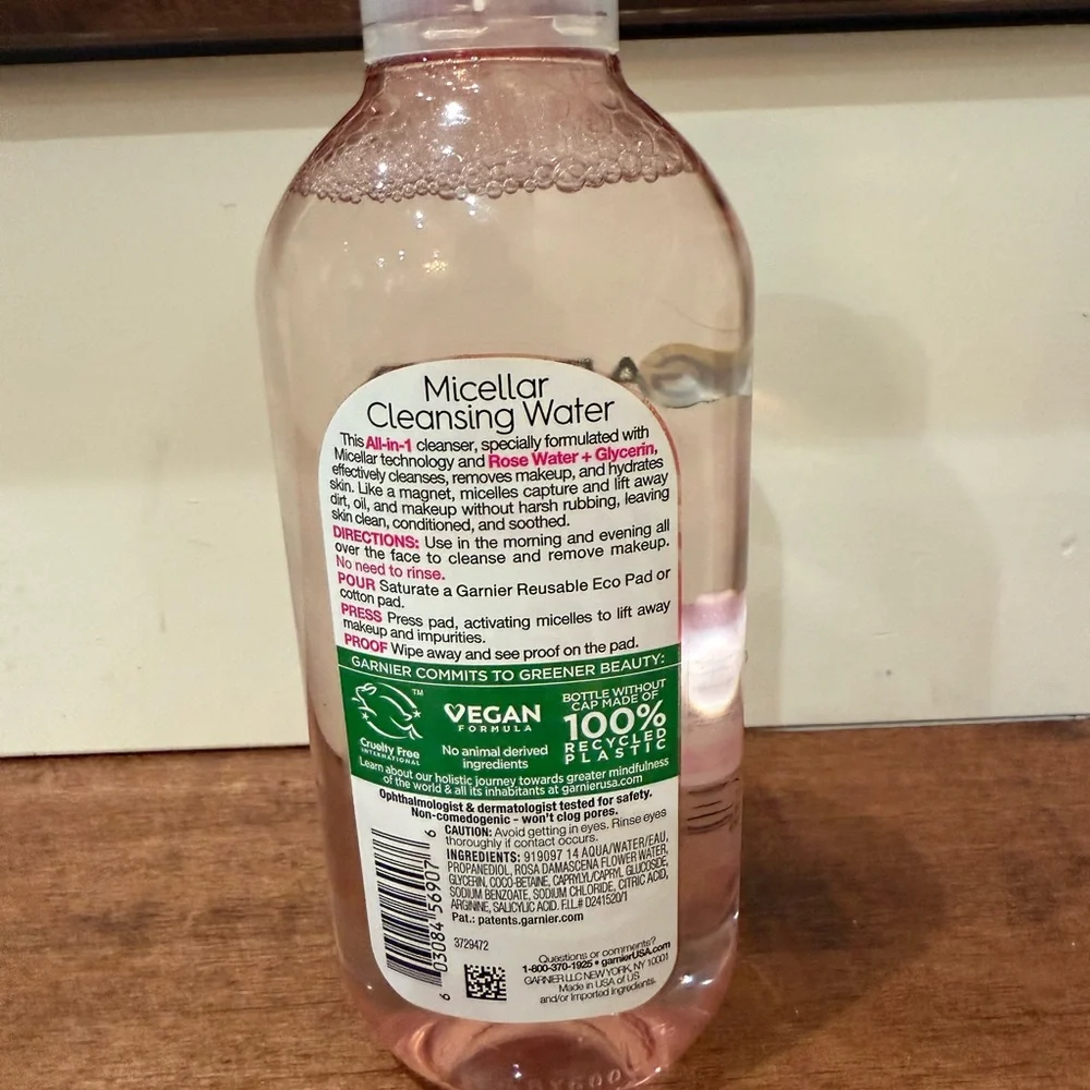 Garnier gently cleanse