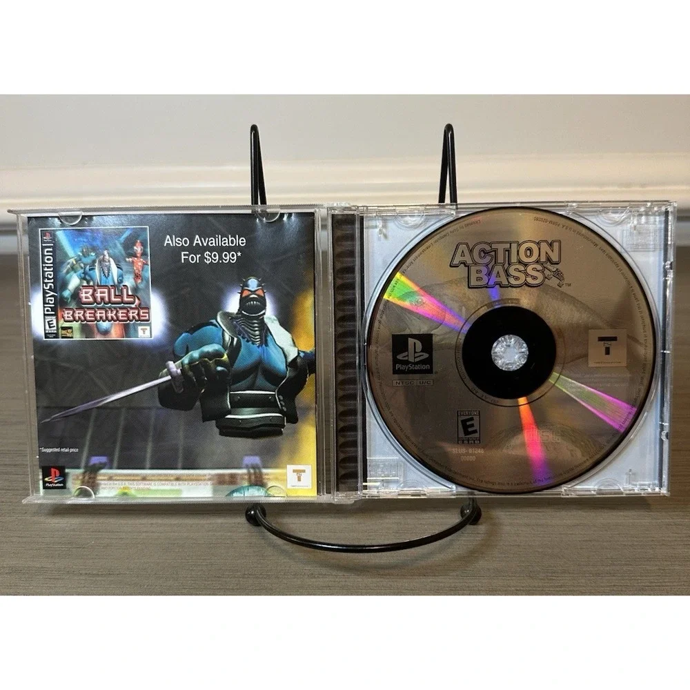 PS1 - Action Bass, Sidney 2000, Gameday 98, Mat Hoffman's Pro BMX, NFL Extreme 2