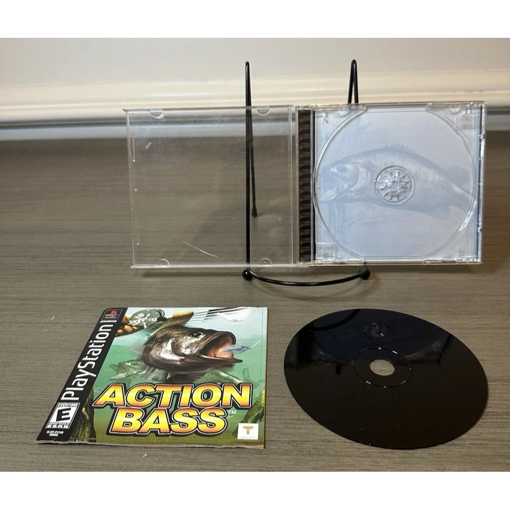 PS1 - Action Bass, Sidney 2000, Gameday 98, Mat Hoffman's Pro BMX, NFL Extreme 2