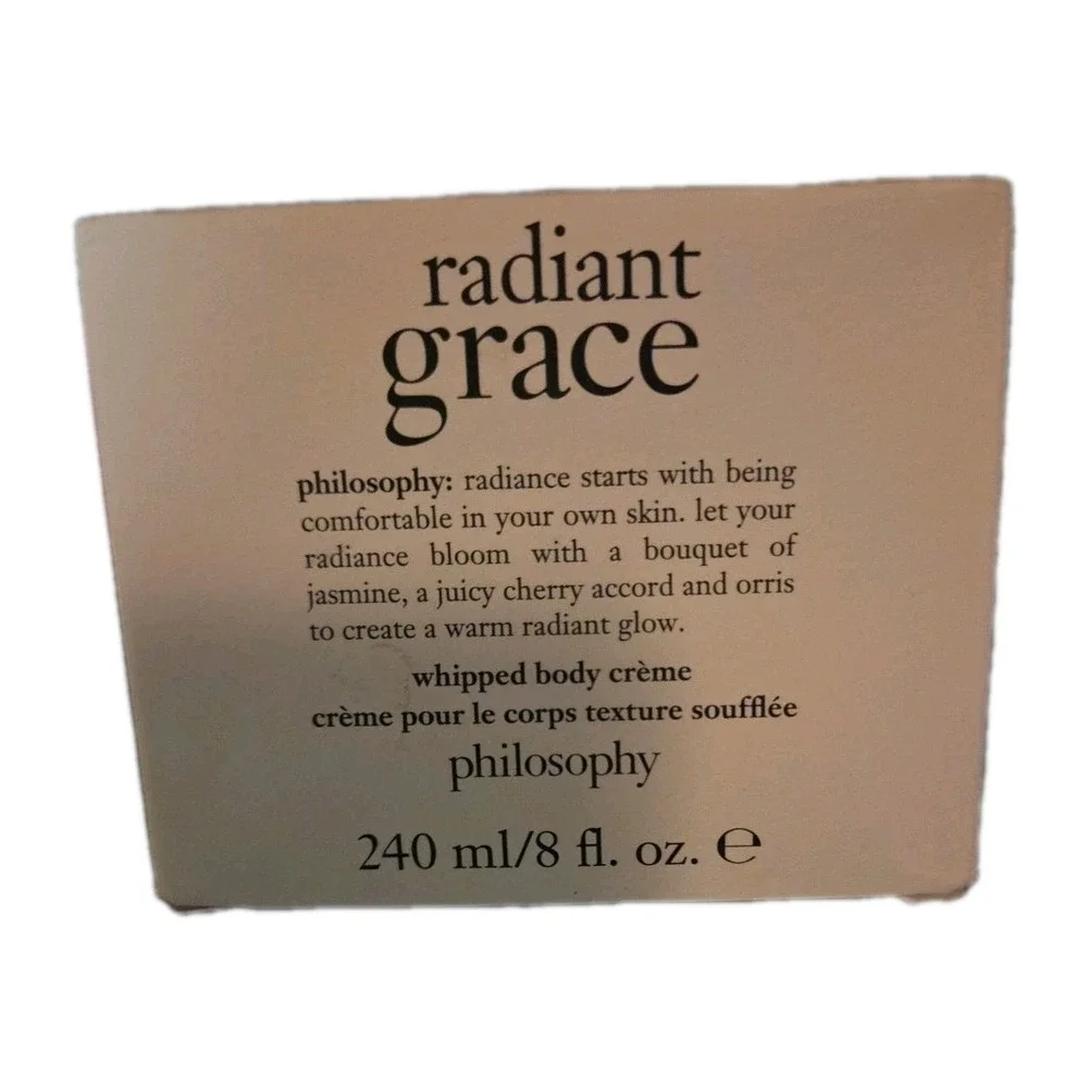 Philosophy Radiant Grace Whipped Body Creme 8 Oz‎ - New in Box