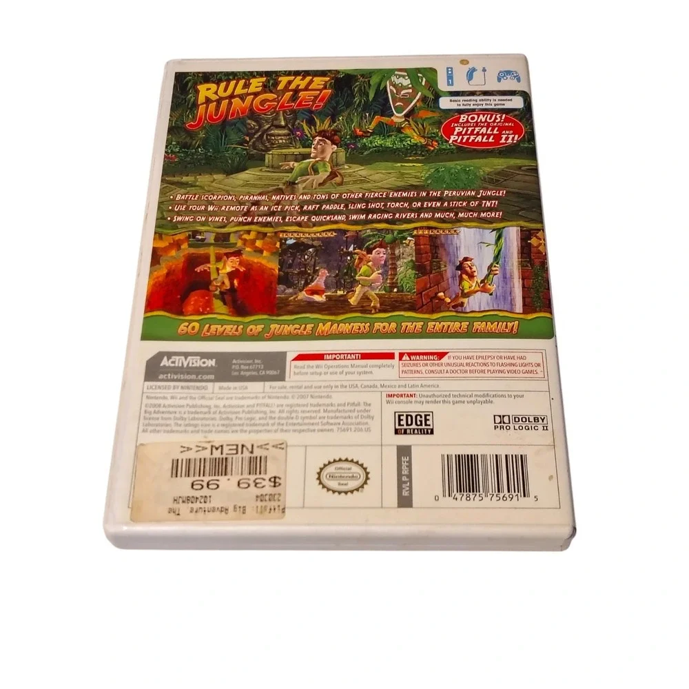 Pitfall: The Big Adventure (Nintendo Wii,‎ 2008)